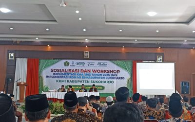 GURU MIM 1 PK SUKOHARJO IKUTI SOSIALISASI DAN WORKSHOP IMPLEMENTASI KMA 1503 TAHUN 2025 DAN IMPLEMENTASI RAPORT DIGITAL MADRASAH