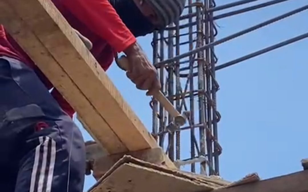 Progres Pembangunan Gedung MI Muhammadiyah 1 PK Sukoharjo Masuki Tahap Pemasangan Besi