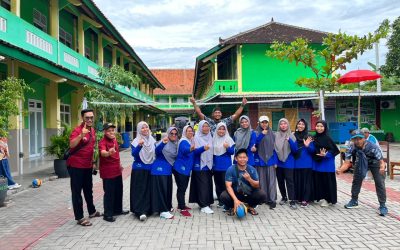 SEMARAK HAB KEMENAG KE-80 : GURU MIM 1 PK SUKOHARJO IKUTI LOMBA VOLI PUTRI