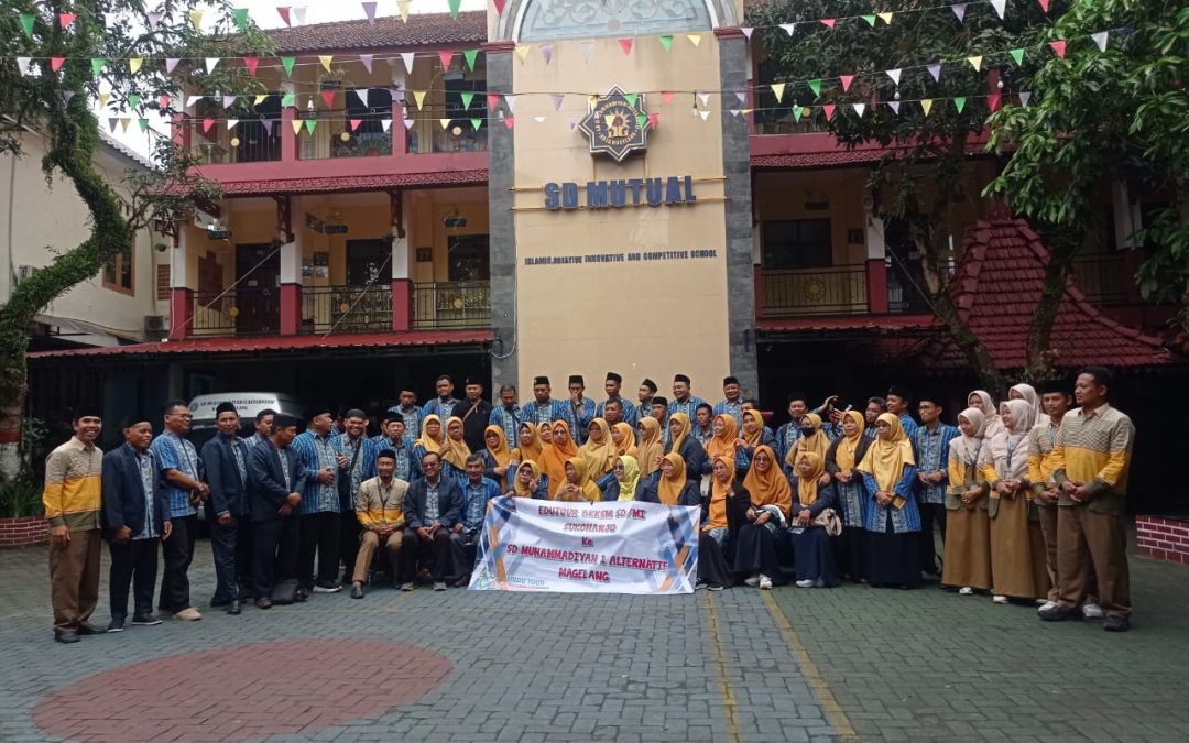 Kegiatan studi tiru kepala SD MI Muhammadiyah se kabupaten Sukoharjo, di SD Muhammadiyah 1 alternatif Magelang✨