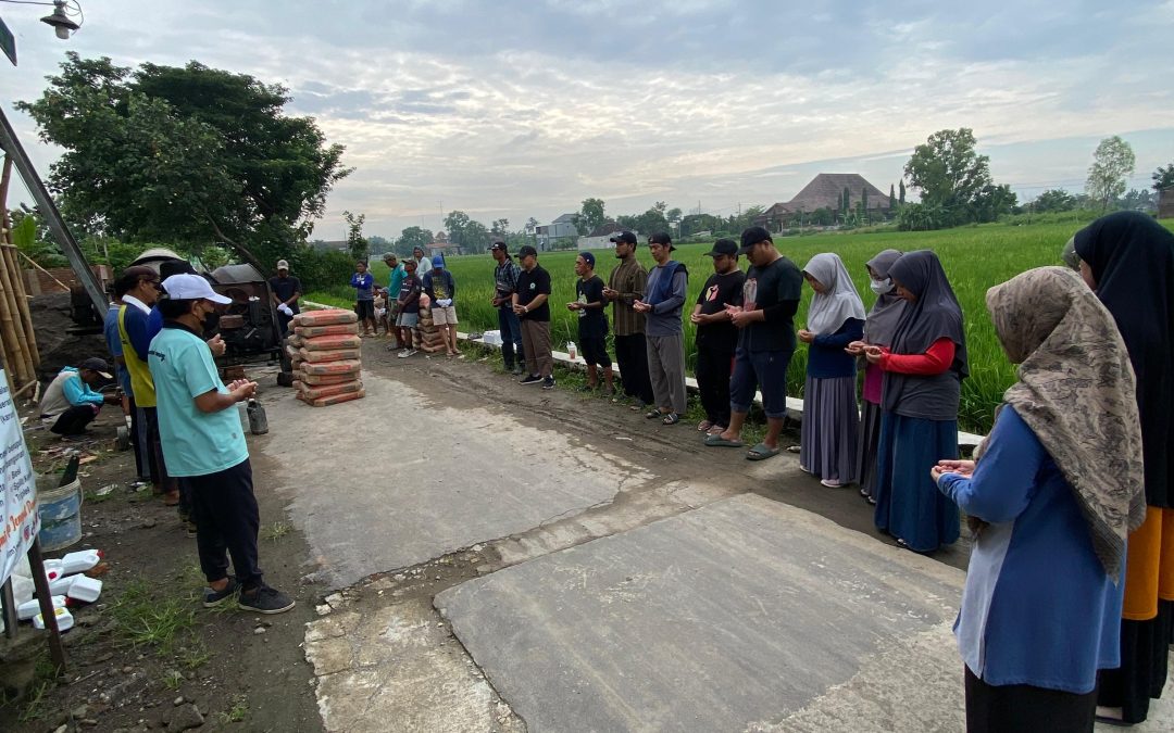 Mengawali Pembangunan dengan Doa: Pengecoran Gedung Baru MIM 1 PK SKH Dimulai