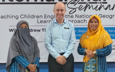 GURU MIM 1 PK SUKOHARJO MENGIKUTI INTERNATIONAL SEMINAR WITH Mr. ANDREW TIFFANY DARI NEW ZEELAND