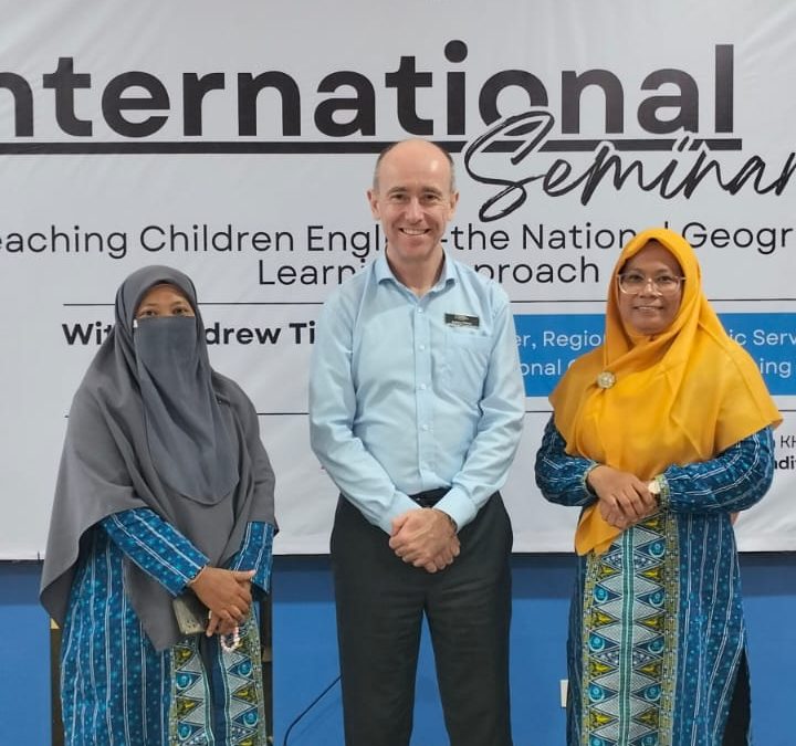 GURU MIM 1 PK SUKOHARJO MENGIKUTI INTERNATIONAL SEMINAR WITH Mr. ANDREW TIFFANY DARI NEW ZEELAND