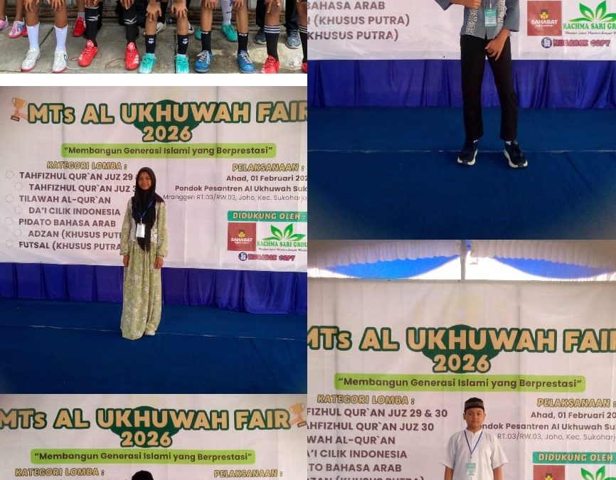 “Dari Lapangan hingga Mimbar: Aksi Membanggakan Siswa MIM 1 PK Sukoharjo di Ajang Lomba MTs Al Ukhuwah Fair”