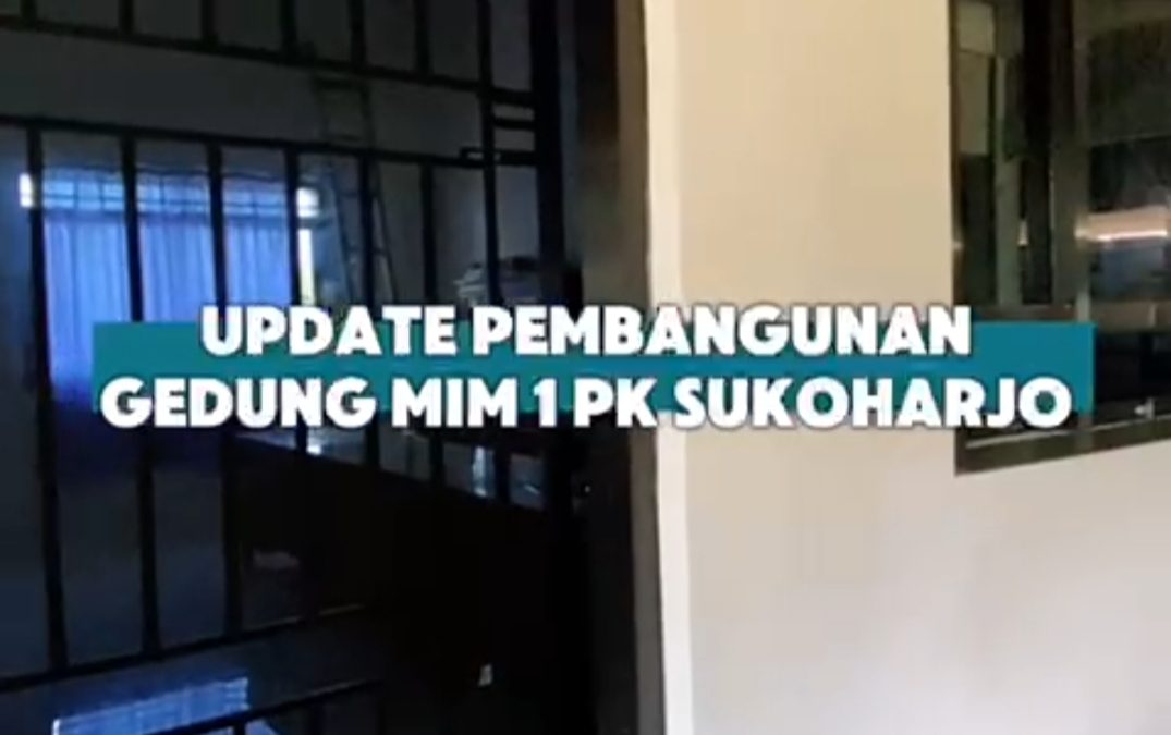 Pelayanan TU Mulai Berpindah, Pembangunan Gedung Baru MIM 1 PK Sukoharjo Capai Tahap Pemasangan Tralis