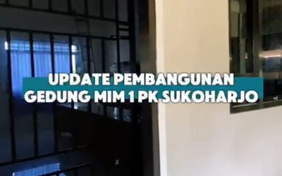 Pelayanan TU Mulai Berpindah, Pembangunan Gedung Baru MIM 1 PK Sukoharjo Capai Tahap Pemasangan Tralis