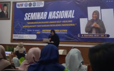 GURU MIM 1 PK SUKOHARJO MENGIKUTI SEMINAR NASIONAL BERSAMA dr. AISAH DAHLAN, CM. NLP.,CCHt.,CI