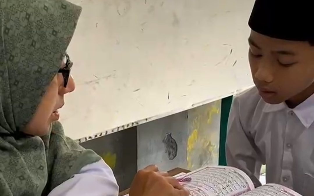 SISWA MI MUHAMMADIYAH 1 PK SUKOHARJO JALANI UJIAN PRAKTIK
