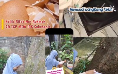 PEMBELAJARAN KREATIF “MEMBUAT PUPUK DARI CANGKANG TELUR AYAM”