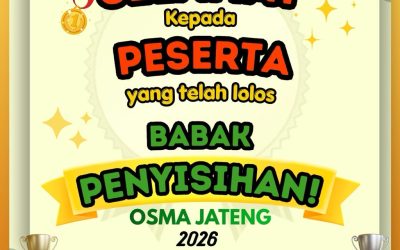 Lolos Babak Penyisihan OSMA: Langkah Awal Menuju Prestasi Yang Lebih Tinggi