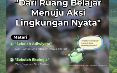 Sekolah Adiwiyata Mandiri, MIM 1 PK Sukoharjo Aktif Ikuti Webinar Sekolah Ekologis Solo Raya
