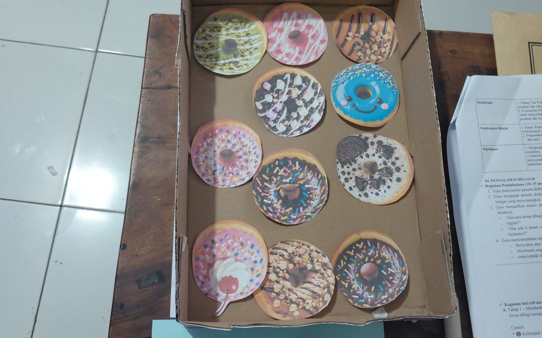 Kombinasi Sempurna: Belajar Pecahan Lewat Permainan “Donat Match” yang Edukatif