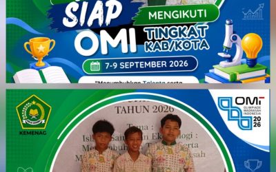 Enam Siswa MIM 1 PK Sukoharjo Tunjukkan Semangat Berkompetisi di Ajang OMI