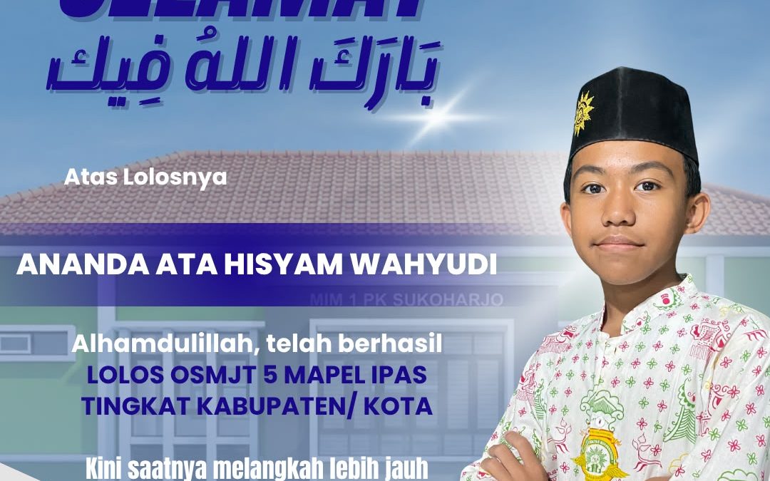 Seleksi OSMJT 5 Berlangsung Ketat, Hisyam Sukses Amankan Tiket ke Babak Selanjutnya!