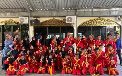 Menjadi Tangguh dan Berakhlak Mulia melalui Latihan Tapak Suci di MIM 1 PK Sukoharjo